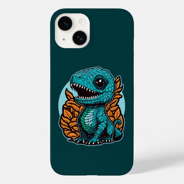 Niedlich Baby Dinosaur Case-Mate iPhone Hülle (Rückseite)