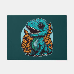 Niedlich Baby Dinosaur Fußmatte