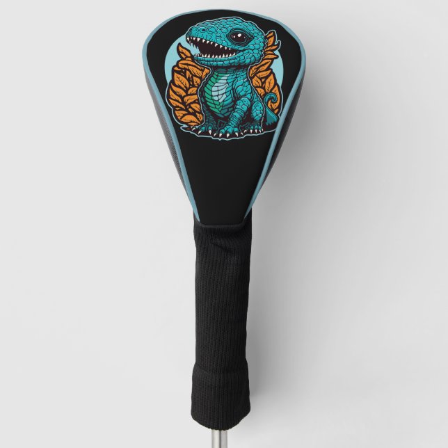Niedlich Baby Dinosaur Golf Headcover (Vorderseite)