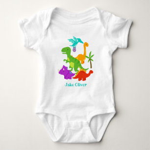 Niedlich Baby Dinosaurier Strampler