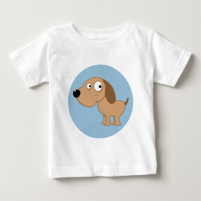 Niedlich Baby Dog T - Shirt (Vorderseite)