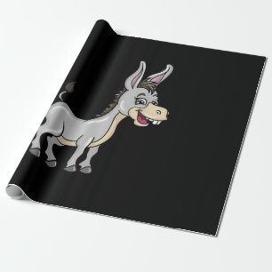 Niedlich Baby Donkey   Süße Tier Lover Geschenke Geschenkpapier
