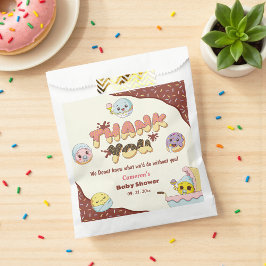 Niedlich Baby Donut Cartoon Kinderdusche und Sprin Geschenktütchen