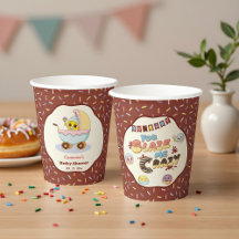 Niedlich Baby Donut Cartoon Kinderdusche und Sprin