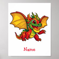Niedlich Baby Dragon Individuelle Name