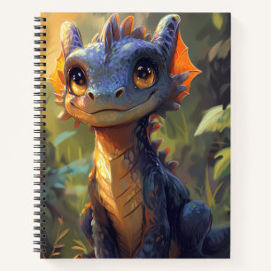 Niedlich Baby Dragon Notizbuch