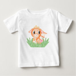 Niedlich Baby Dragon Watercolor T-shirt
