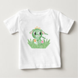 Niedlich Baby Dragon Watercolor T-shirt