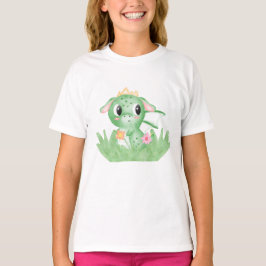 Niedlich Baby Dragon Watercolor T-Shirt