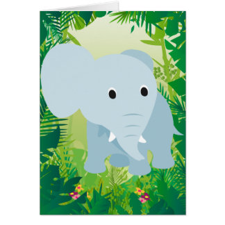 Niedlich Baby Elephant