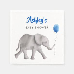 Niedlich Baby Elephant Baby Dusche Napkins Serviette
