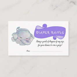 Niedlich Baby Elephant | Babyparty Begleitkarte