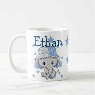 Niedlich Baby Elephant Boy Kaffeetasse