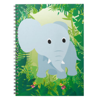 Niedlich Baby Elephant Notizblock