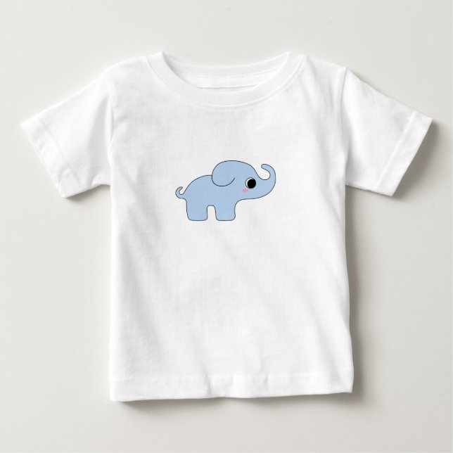 Niedlich Baby Elephant T-shirt (Vorderseite)