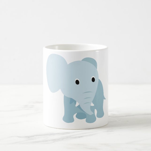 Niedlich Baby Elephant Tasse (Mittel)