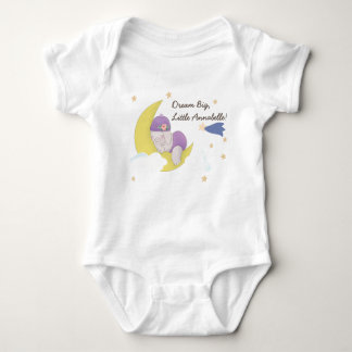 Niedlich Baby Elephant Twinkle Star Dream Big Cust Baby Strampler