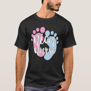 Niedlich Baby Feet Tiny Humans Icu Neonatal Nicu N T-Shirt
