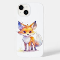 Niedlich Baby Fox iPhone 14 Fall