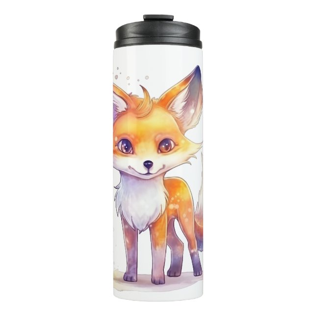 Niedlich Baby Fox Thermal Tumbler Thermosbecher (Vorderseite)