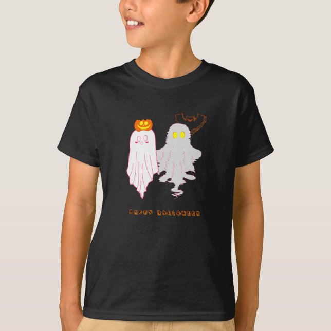Niedlich Baby Ghosts Boy's T - Shirt (Vorderseite)