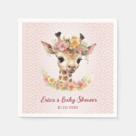 Niedlich Baby Giraffe Girl Wild Safari Dusche Spri Serviette