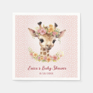 Niedlich Baby Giraffe Girl Wild Safari Dusche Spri Serviette