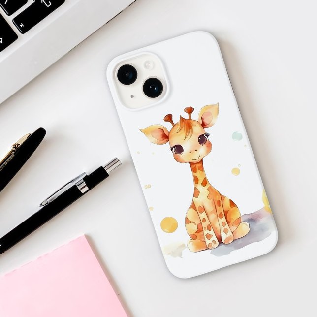 Niedlich Baby Giraffe iPhone 14 Fall Case-Mate iPhone Hülle (Von Creator hochgeladen)