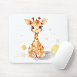 Niedlich Baby Giraffe Mousepad