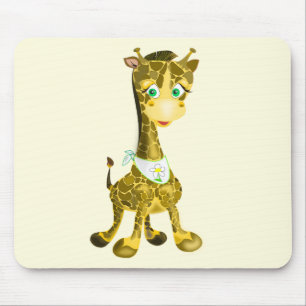 Niedlich Baby Giraffe Mousepad