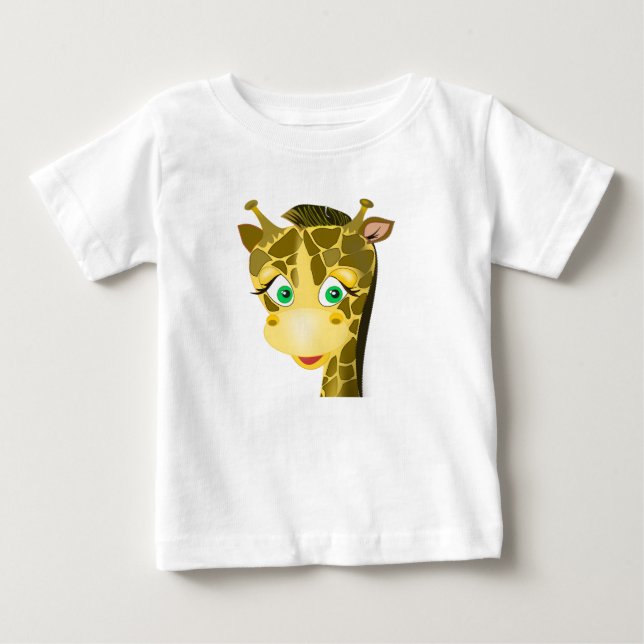 Niedlich Baby Giraffe - T-shirt (Vorderseite)