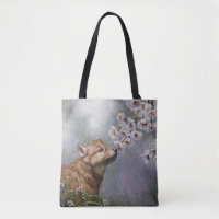 Niedlich Baby Gray Wolf Pup und Blume