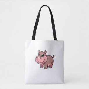 Niedlich Baby Hippo Moo Deng Tank Top_1
