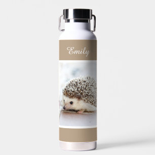 Niedlich Baby Igel Personalisiert Trinkflasche