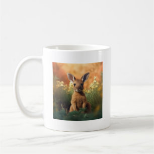 Niedlich Baby Kangaroo Tasse - Süße Tier Tasse
