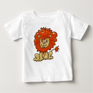 Niedlich Baby Lion Baby T-shirt