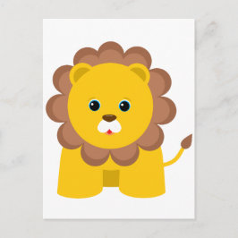 Niedlich Baby Lion Postkarte