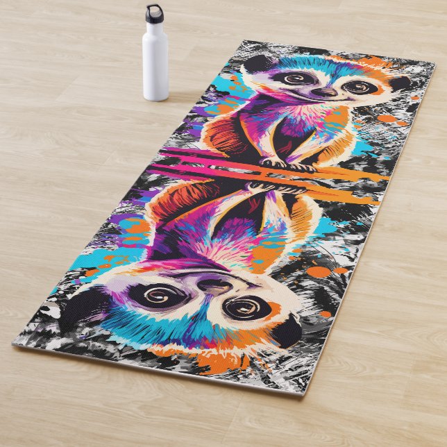 Niedlich Baby Meerkat Yoga Mat - Meerkat Yoga Mat Yogamatte (Beispiel)