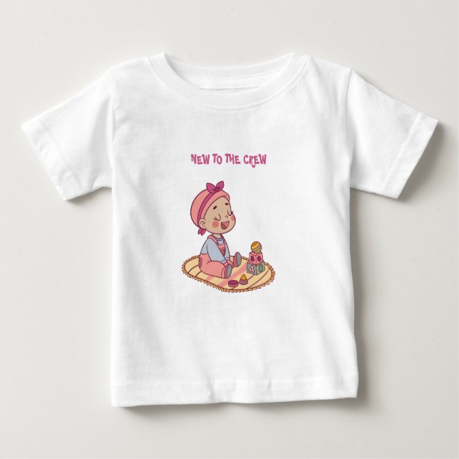 Niedlich Baby Motif Baby T-shirt (Vorderseite)