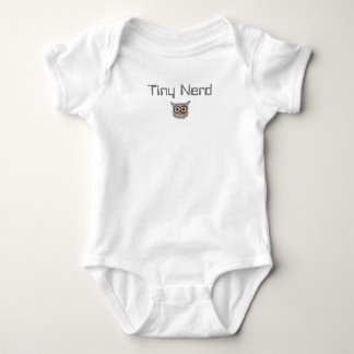 Niedlich Baby One Piece-Tiny Nerd Tweed Owl Baby B Strampler