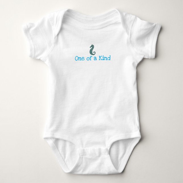 Niedlich Baby One Stück-One eines Kind-Seepferds # Strampler (Vorderseite)