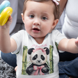 Niedlich Baby Panda Girl T-shirt