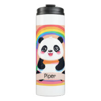 Niedlich Baby Panda Rainbow
