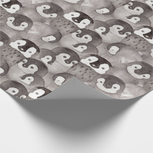 Niedlich Baby Pinguine Pattern Kids Geschenkpapier