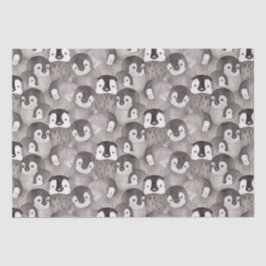 Niedlich Baby Pinguine Pattern Seidenpapier
