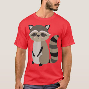 Niedlich Baby Raccoon Animal & Nature Lover & Gift T-Shirt