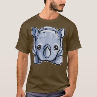 Niedlich Baby Rhino T-Shirt