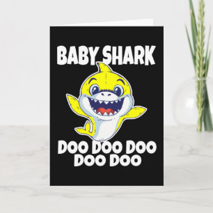 Niedlich Baby Shark Doo Doo Doo Doo Karte