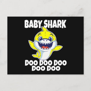 Niedlich Baby Shark Doo Doo Doo Doo Postkarte