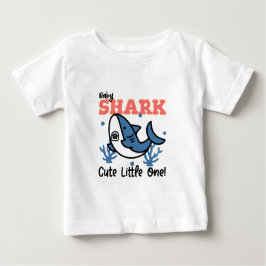 Niedlich Baby Shark Doodle Baby T-shirt